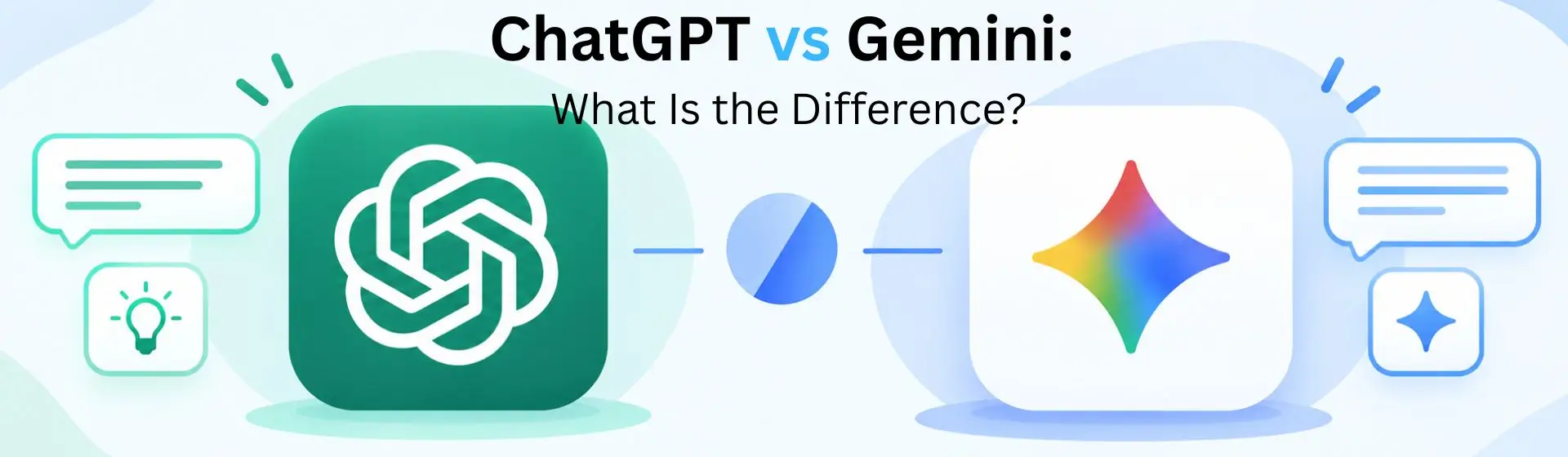 ChatGPT vs Gemini: What Is the Difference?